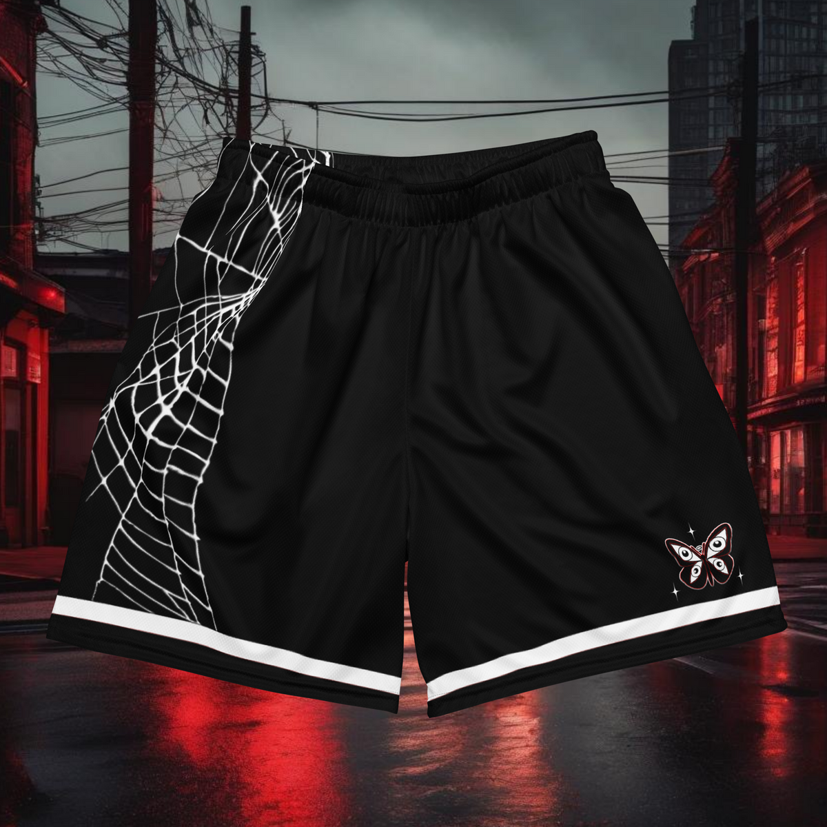 HearEyeAm | EyeF.L.Y Elite Sports Shorts (Bounce Black)